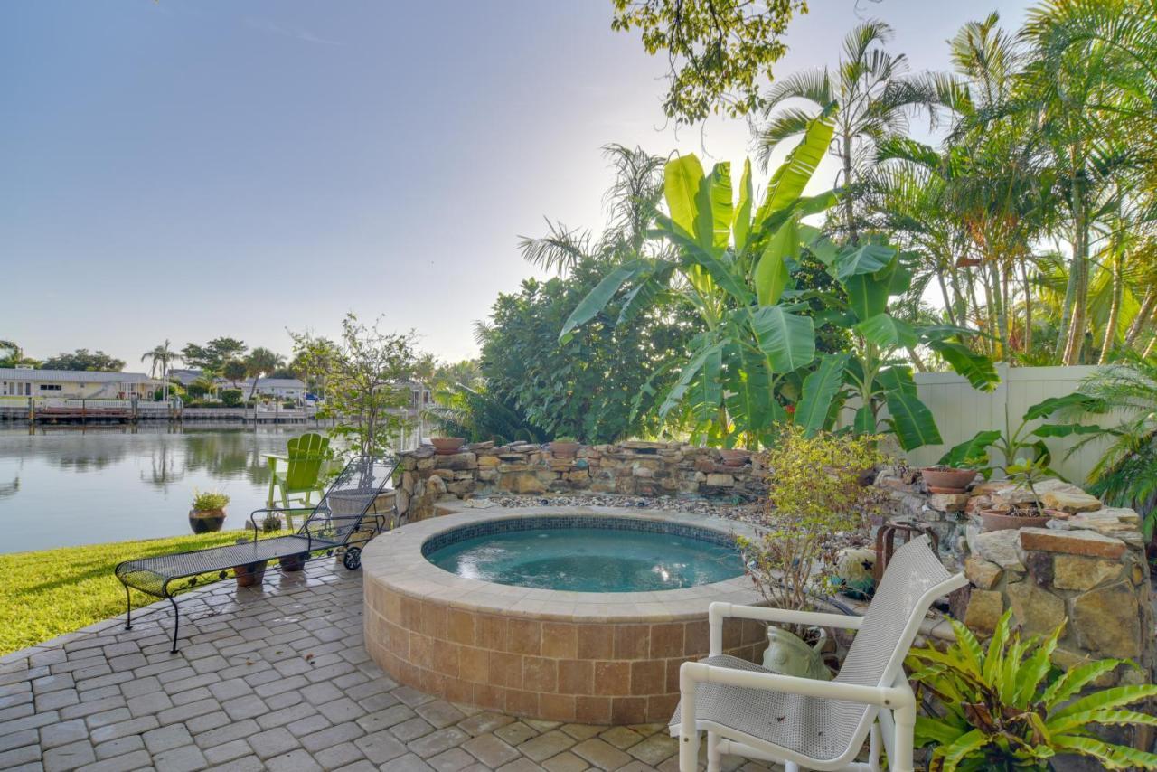 St Pete Beach Paradise With Hot Tub And Boat Dock! Villa St. Pete Beach Ngoại thất bức ảnh